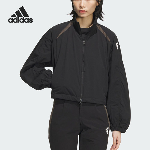 阿迪达斯女士简约宽松外套