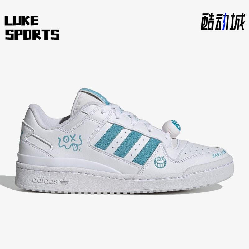 阿迪达斯男女低帮运动板鞋