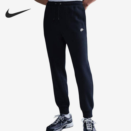 Nike/耐克正品Club新款男深蓝色运动休闲运动长裤FN3788-451
