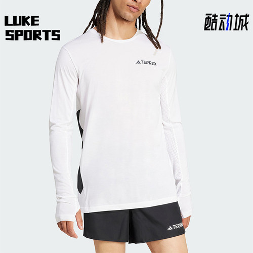 Adidas/阿迪达斯正品XPR LS TEE男士圆领户外跑步徒步长袖JN8124