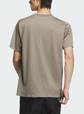 Adidas/阿迪达斯官方正品秋季男士针织透气运动休闲短袖JI8699