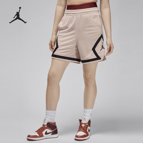 Nike/耐克正品JORDAN女士训练宽松透气运动短裤FB4589-207