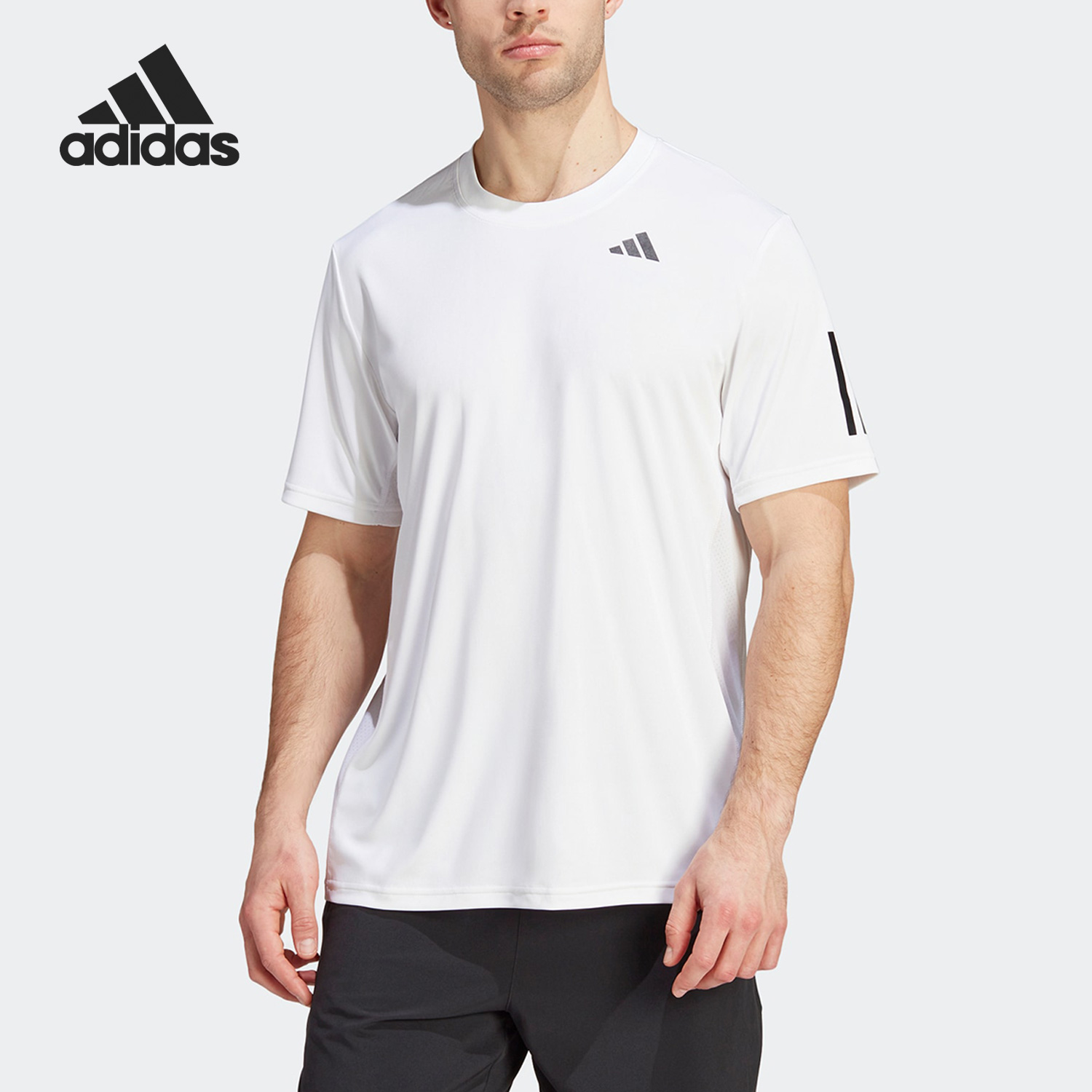 Adidas/阿迪达斯正品2023夏新款网球男子运动短袖T恤IS2297
