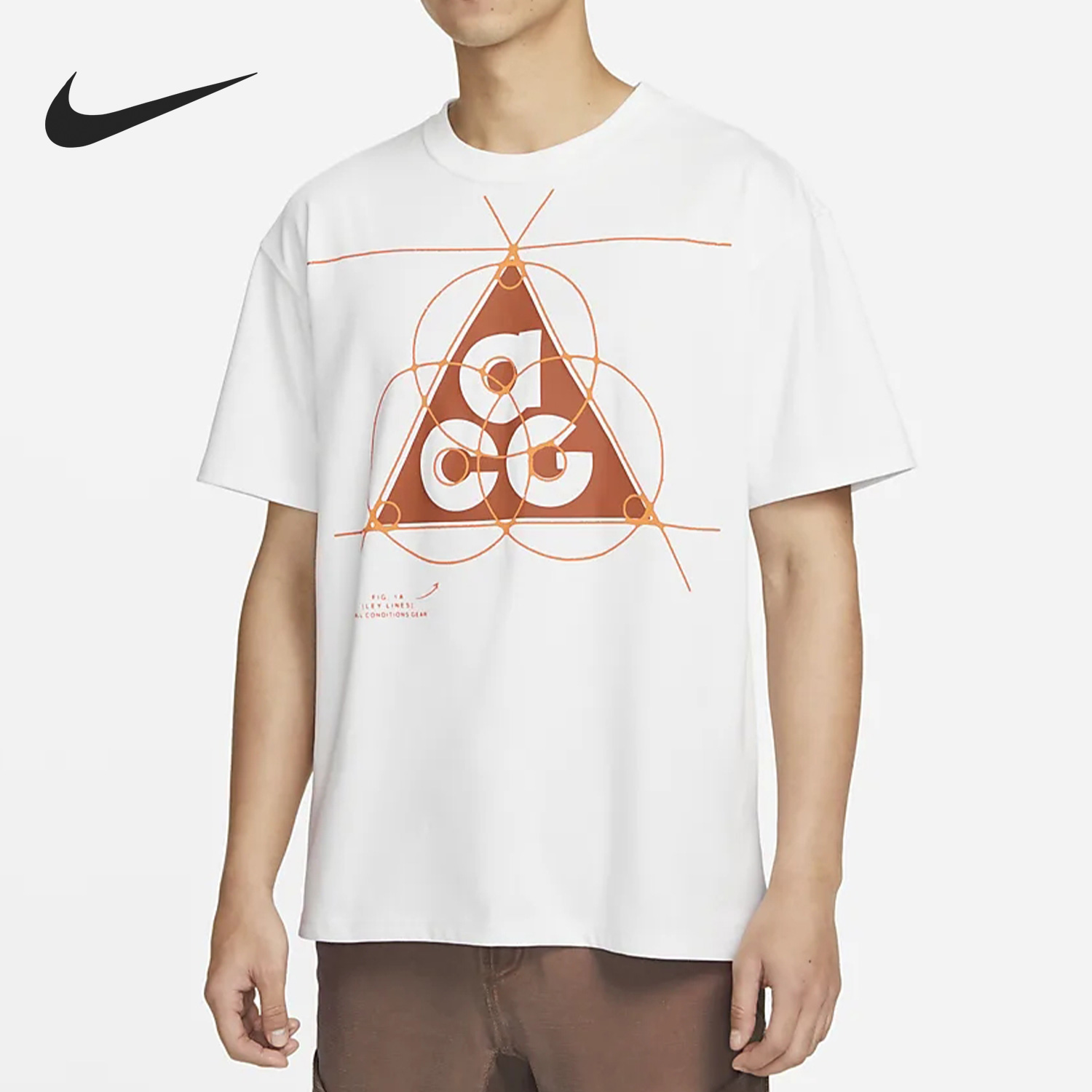 Nike/耐克正品2023夏季ACG TEE男子运动短袖T恤FB8120-121