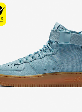 Nike/耐克正品SF AF1 MID 女子GS大童高帮运动休闲板鞋AJ0424-401