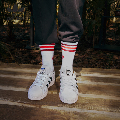 Adidas/阿迪达斯正品三叶草SUPERSTAR 男女经典休闲板鞋 FV3024