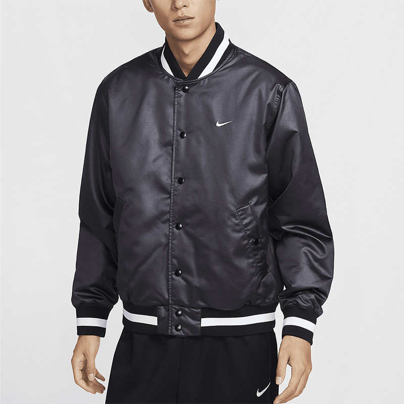 耐克男士立领宽松休闲篮球外套