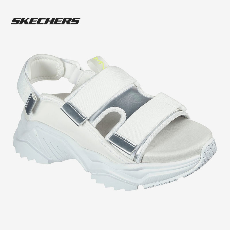 Skechers/斯凯奇正品当季新款机甲厚底休闲女子运动凉鞋