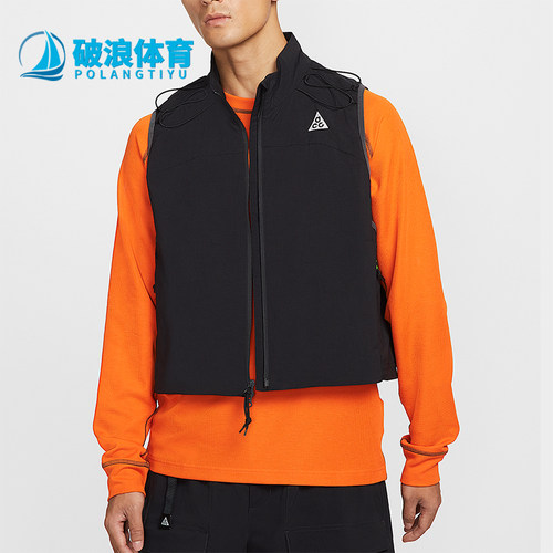 Nike/耐克正品2025夏季款男士透气宽松日常户外马甲HV0601-010