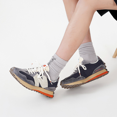 New Balance/NB正品运动男女同款防滑耐磨透气低帮休闲鞋MS327RG
