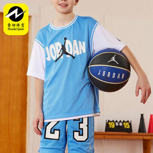 Nike/耐克正品JORDAN大童篮球运动训练短袖T恤JD2322033GS-003