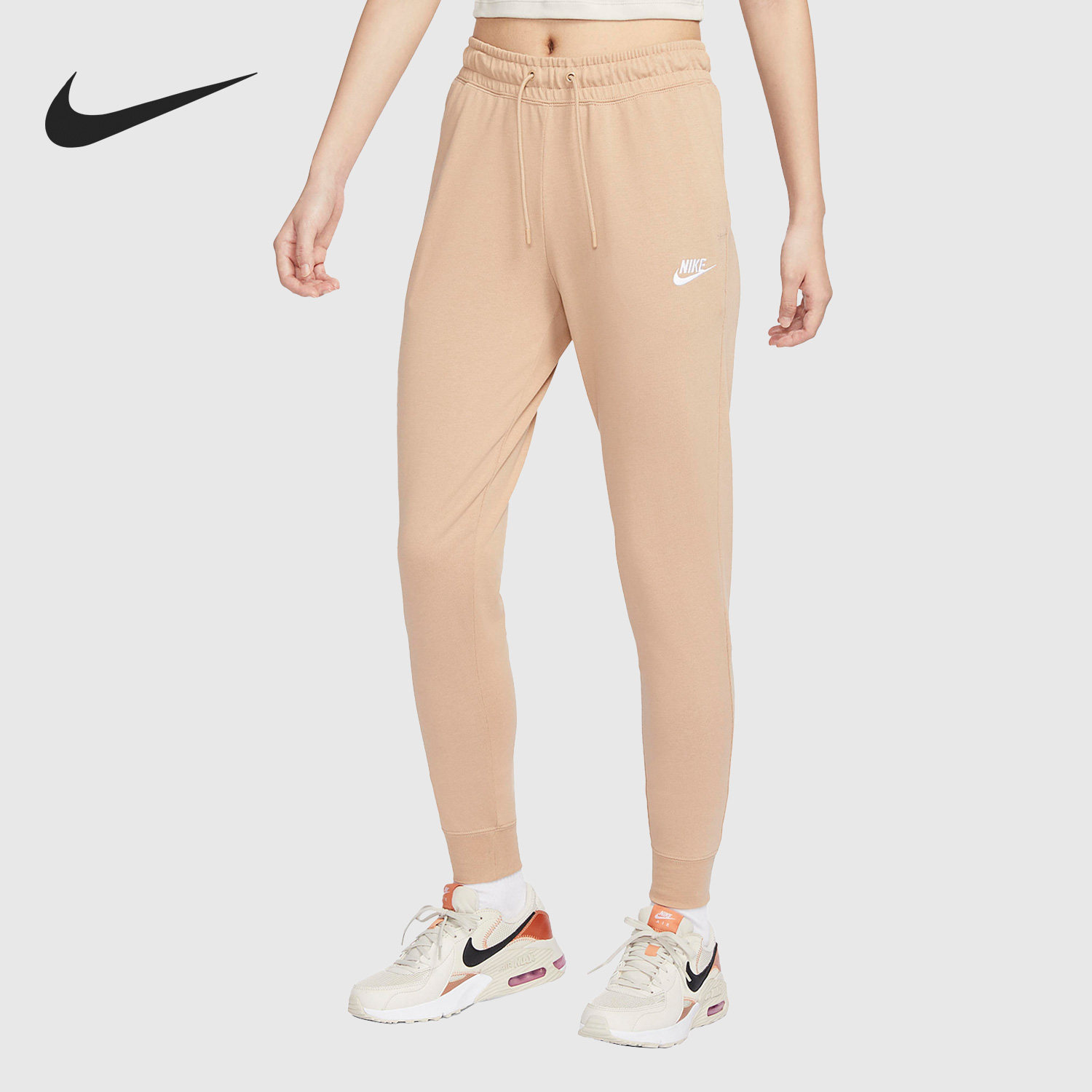 Nike/耐克正品当季女子针织休闲透气运动长裤DJ8500-200,运动服/休闲服装,运动长裤,淘宝优惠券,粉丝福利购,淘宝优惠卷
