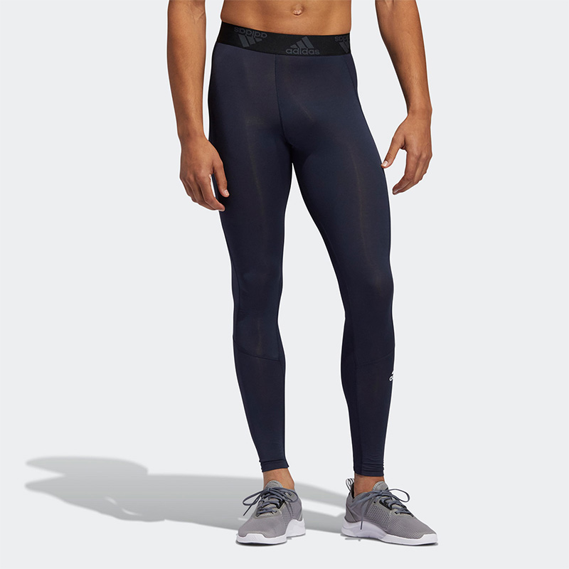 Adidas/阿迪达斯正品夏季男士轻盈透气经典训练运动紧身裤GL9875