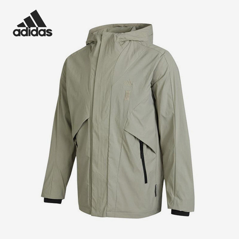 Adidas/阿迪达斯官方正品春季新款男子休闲运动连帽外套IK7682