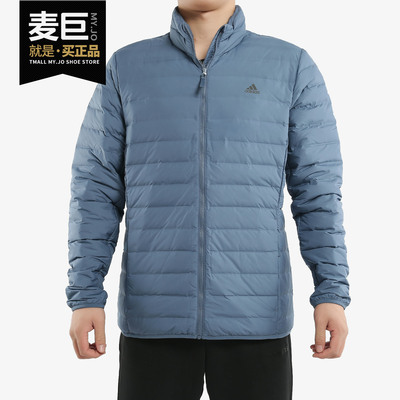 阿迪达斯男子户外短款羽绒服