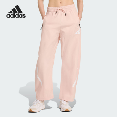 Adidas/阿迪达斯官方正品W Z.N.E. WV PT女士宽松休闲长裤KE4884