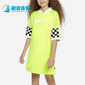 Nike 702 儿童运动透气休闲V领连衣裙FD3129 耐克正品 夏季