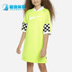 Nike 702 儿童运动透气休闲V领连衣裙FD3129 耐克正品 夏季