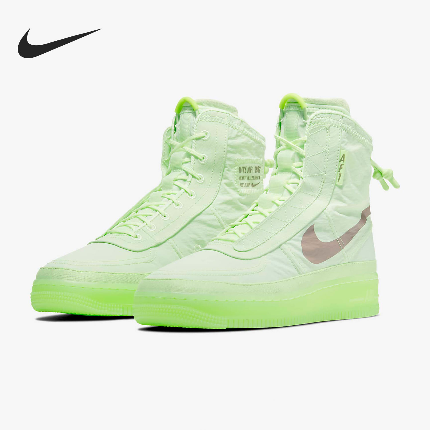 Nike/耐克正品 Air Force 1 女子舒适运动休闲鞋 BQ6096-700