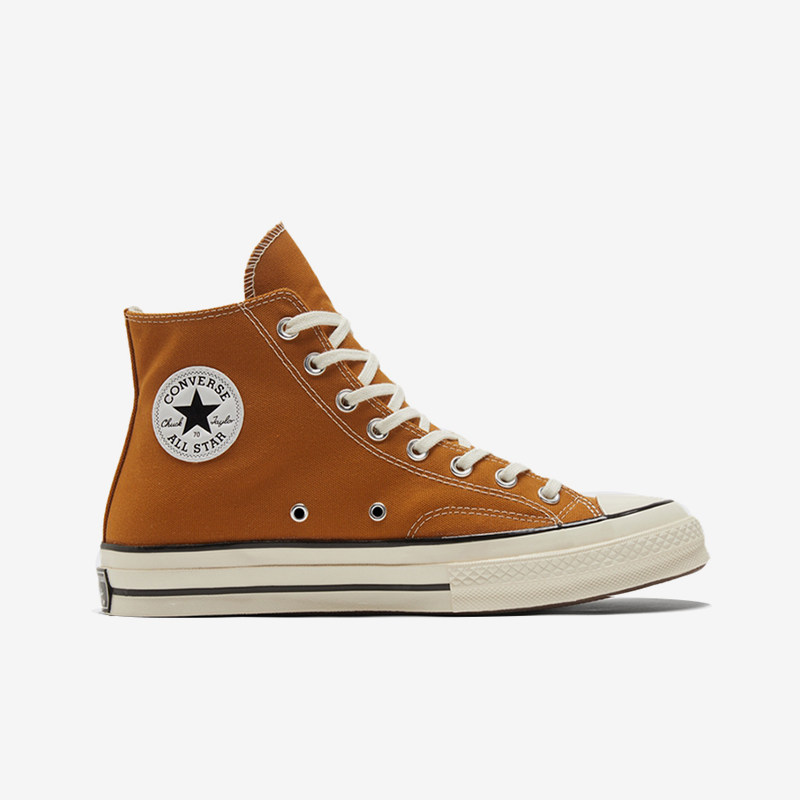 Converse匡威 1970s焦糖芥麦小麦色暗黄色高帮情侣帆布鞋170090C