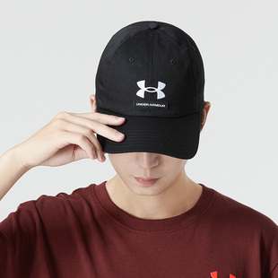 安德玛正品UA Branded男女训练运动帽遮阳棒球帽鸭舌帽1369783