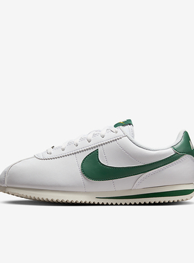 Nike/耐克正品Cortez儿童白绿色低帮复古运动鞋IH7653-103