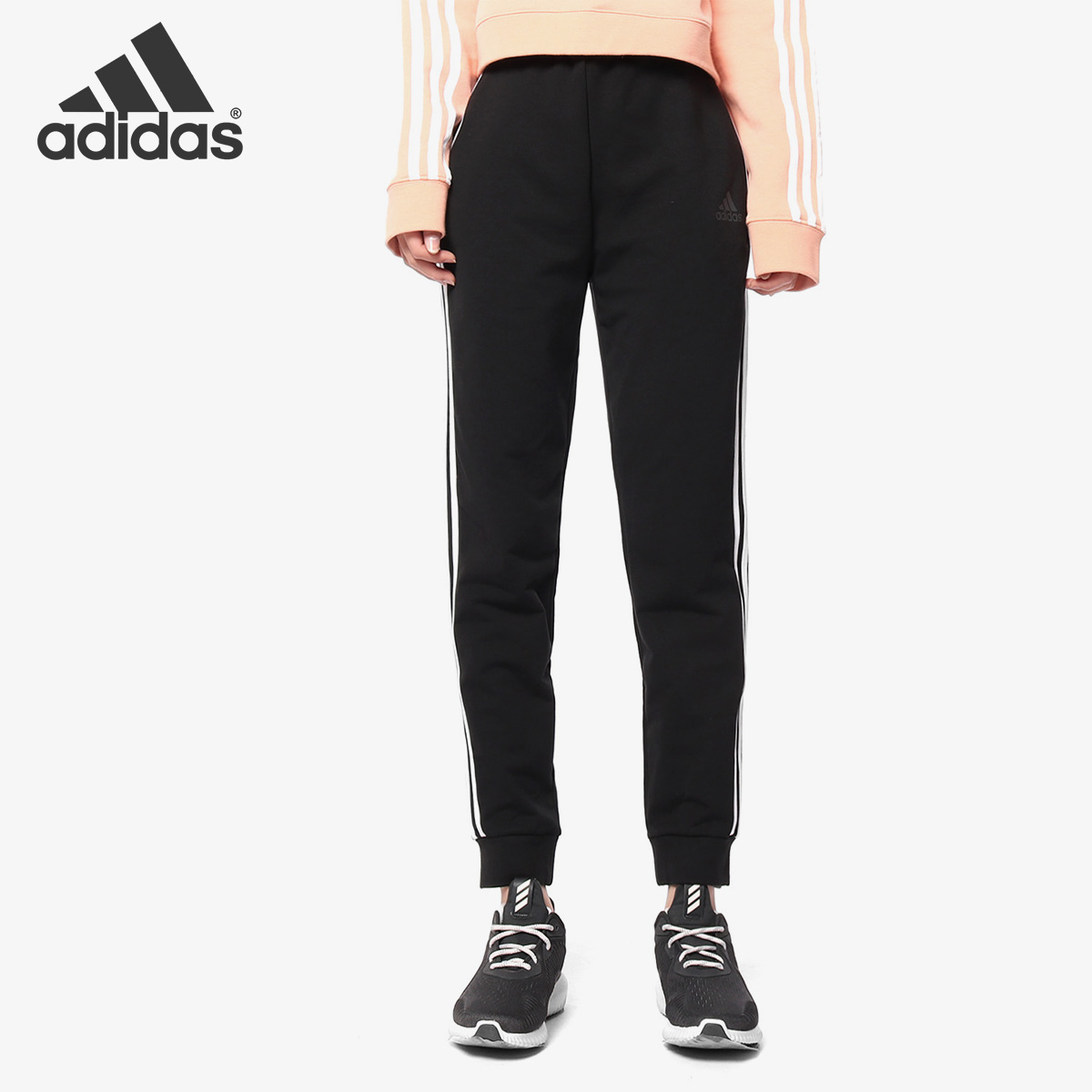 Adidas/阿迪达斯正品 当季新款女子休闲小脚运动长裤 DW4604