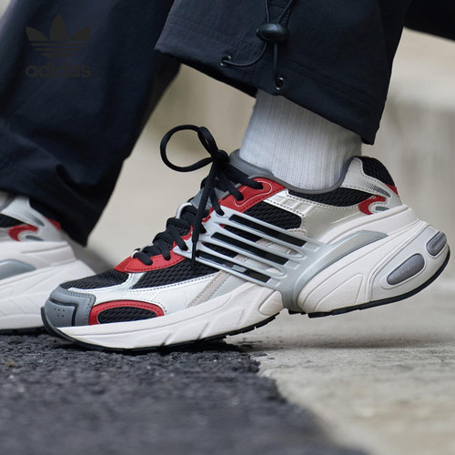 Adidas/阿迪达斯正品耐磨秋季款男女厚底低帮运动鞋KJ1389