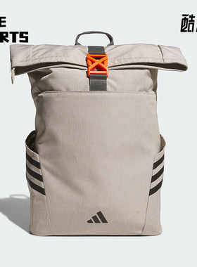 Adidas/阿迪达斯正品ROLLTOP男女大容量经典运动双肩背包KC0269