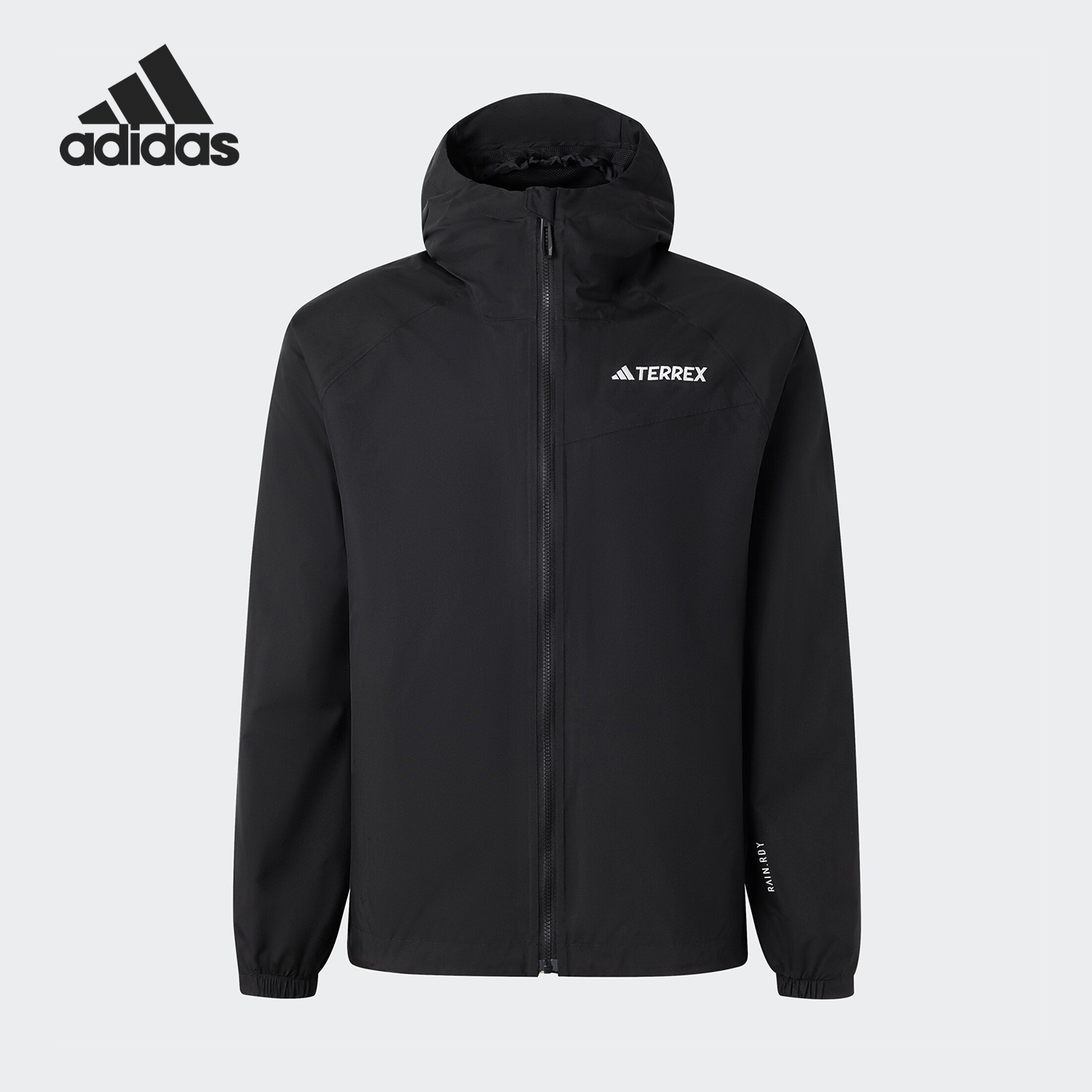 Adidas/阿迪达斯正品2024新款男士户外运动连帽外套JN8804