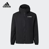男士 Adidas 新款 当季 户外运动连帽外套JN8804 阿迪达斯正品