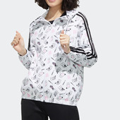 新款 女子NEO Adidas 当季 ART 运动外套GF7106 阿迪达斯正品