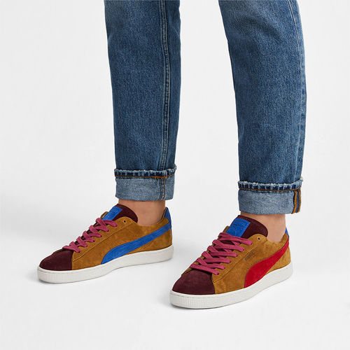 PUMA彪马正品Suede 系列 Mie男女低帮运动休闲复古板鞋371307-01