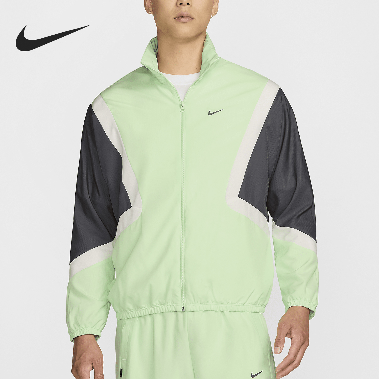 Nike/耐克正品2025秋季款男士拼接立领户外外套FZ0249-376