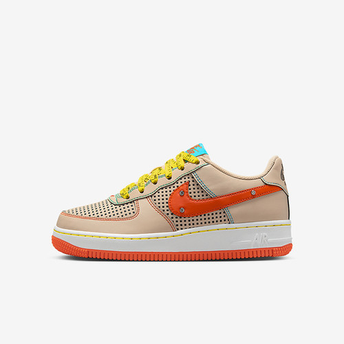 Nike/耐克正品Air Force 1 GS女子大童经典透气板鞋IB7725-126