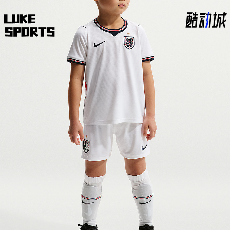 Nike/耐克正品Stadium大童三件式足球短袖经典短裤套装IB4553-100