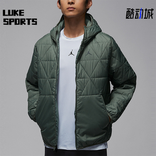 休闲运动连帽保暖梭织棉服FZ3163 JORDAN男士 351 耐克正品 Nike
