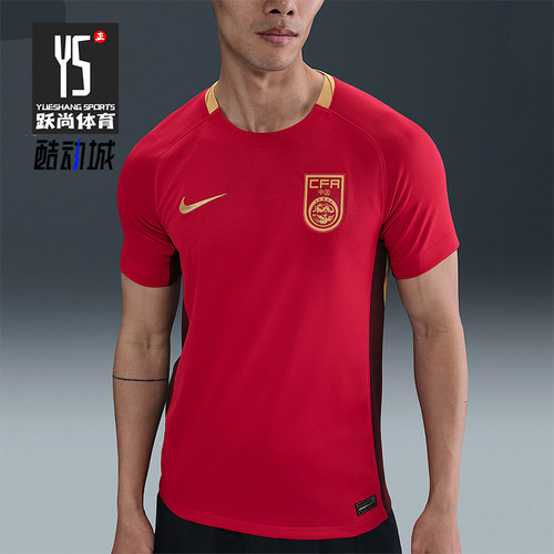 Nike/耐克正品Dri-FIT男士运动足球训练透气经典球衣FZ9018-687