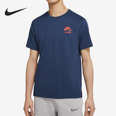 耐克夏季男子运动透气休闲短袖