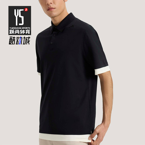 Adidas/阿迪达斯正品2026男士运动休闲经典舒适透气POLO衫KE4041