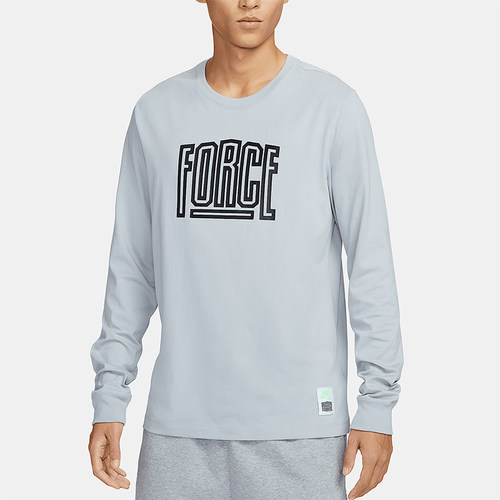 Nike/耐克正品2025男士透气印花宽松休闲运动长袖T恤FN0802-077