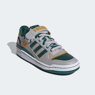 男女魔术贴板鞋 Adidas LOW 三叶草FORUM IE0475 阿迪达斯正品