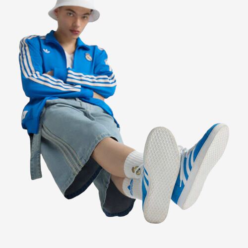 Adidas阿迪达斯正品GAZELLE RealMadrid男女同款足球板鞋JR4158