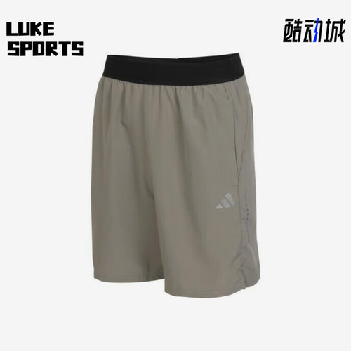 Adidas/阿迪达斯正品简约男士舒适梭织透气经典运动短裤IR5879
