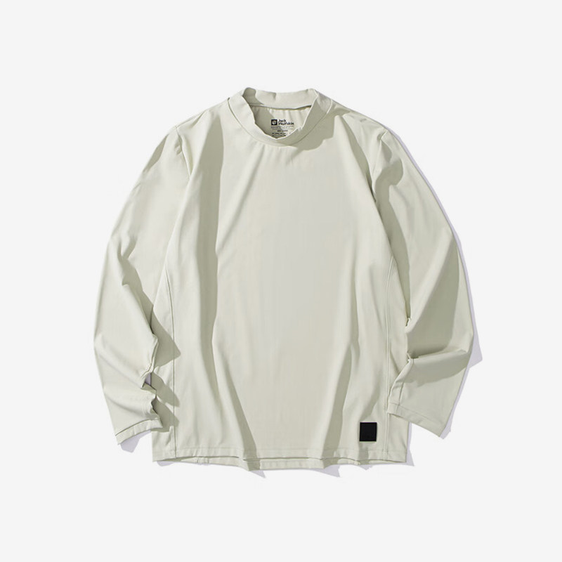 Jack wolfskin/狼爪正品新款男士圆领长袖T恤A62207-A0029