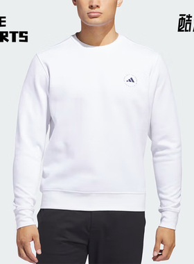 Adidas/阿迪达斯正品春秋男士休闲简约圆领运动刺绣卫衣IU4517