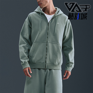 运动针织宽松加绒外套HV1085 Nike Swoosh男士 Solo 364 耐克正品