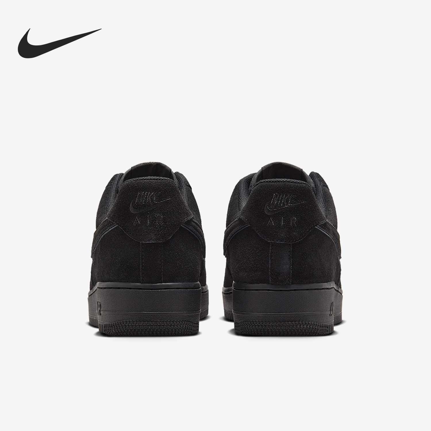 Nike/耐克正品Air Force 1男士翻毛皮轻便休闲板鞋HQ1966-002