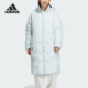 女士宽松休闲保暖连帽羽绒服JN4147 新款 Adidas 阿迪达斯正品