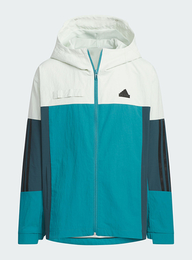 Adidas/阿迪达斯正品JK CE UB JKT大童休闲拼接外套JC6912